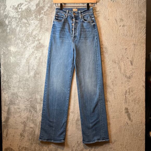 Mother The Tune Up Maven Sneak Jeans Opposites Attract Size 24 X 32” - Picture 1 of 10